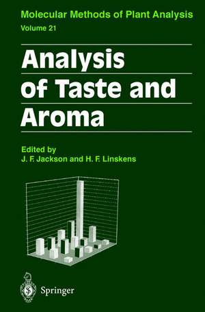 Analysis of Taste and Aroma de John F. Jackson