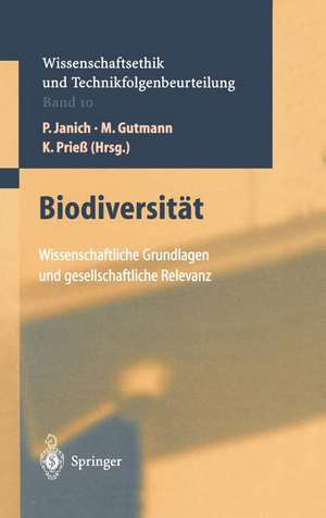 Biodiversität: Wissenschaftliche Grundlagen und gesetzliche Relevanz de F. Wütscher