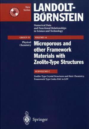 Zeolite-Type Crystal Structures and their Chemistry., Framework Type Codes DAC to LOV de W.H. Baur