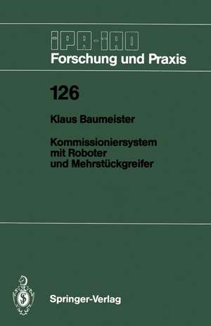 Kommissioniersystem mit Roboter und Mehrstückgreifer de Klaus Baumeister