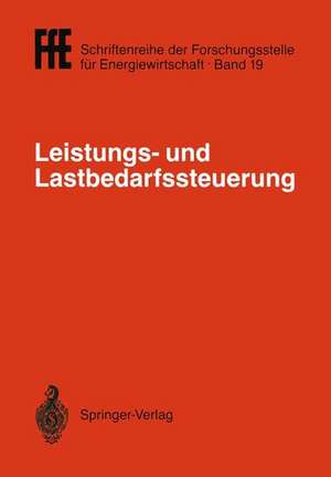 Leistungs- und Lastbedarfssteuerung: VDI/VDE/GfPE-Tagung in Schliersee am 2./3. Mai 1989 de VDI-Gesellschaft Energietechnik