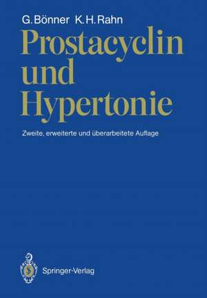 Prostacyclin und Hypertonie de Gerd Bönner