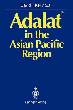 Adalat® in the Asian Pacific Region de David T. Kelly