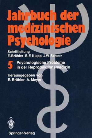 Psychologische Probleme in der Reproduktionsmedizin de Elmar Brähler