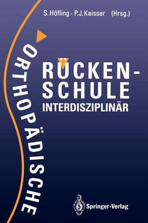 Orthopädische Rückenschule Interdisziplinär de Siegfried Höfling