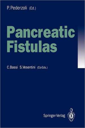 Pancreatic Fistulas de C. Bassi