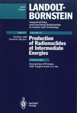 Interactions of Protons with Targets from I to Am de A.S. Iljinov