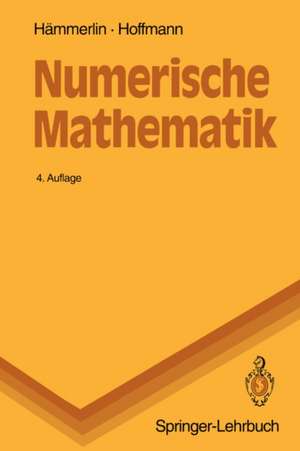 Numerische Mathematik de Günther Hämmerlin