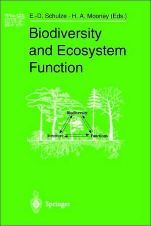 Biodiversity and Ecosystem Function de Ernst-Detlef Schulze