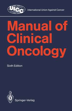 Manual of Clinical Oncology de H.A. Sahel