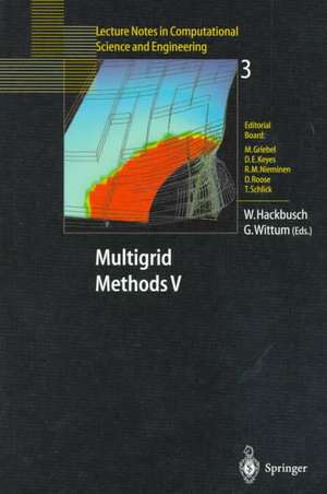 Multigrid Methods V: Proceedings of the Fifth European Multigrid Conference held in Stuttgart, Germany, October 1–4, 1996 de Wolfgang Hackbusch