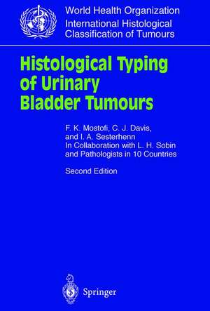 Histological Typing of Urinary Bladder Tumours de L.H. Sobin