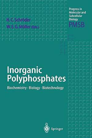 Inorganic Polyphosphates: Biochemistry, Biology, Biotechnology de Heinz C. Schröder