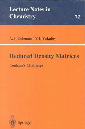 Reduced Density Matrices: Coulson’s Challenge de A.J. Coleman