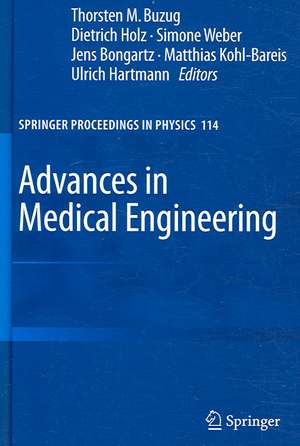 Advances in Medical Engineering de Thorsten M. Buzug