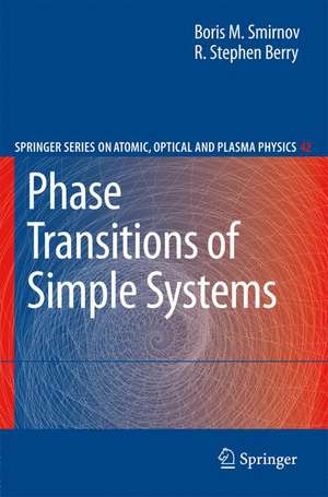 Phase Transitions of Simple Systems de Boris M. Smirnov