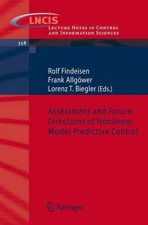 Assessment and Future Directions of Nonlinear Model Predictive Control de Rolf Findeisen