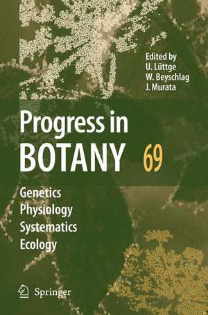 Progress in Botany 69 de Ulrich Lüttge