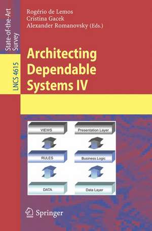 Architecting Dependable Systems IV de Rogério de Lemos