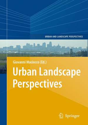 Urban Landscape Perspectives de Giovanni Maciocco