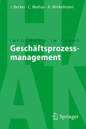 Geschäftsprozessmanagement de Jörg Becker