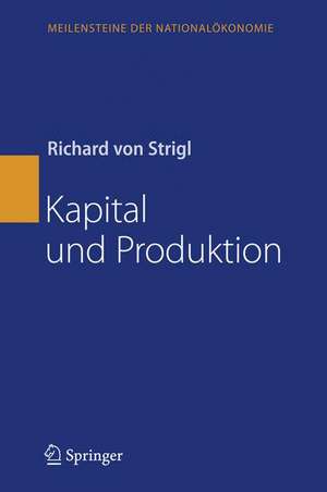 Kapital und Produktion de Richard Strigl