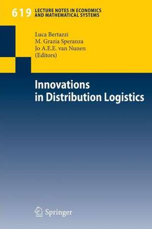 Innovations in Distribution Logistics de Luca Bertazzi