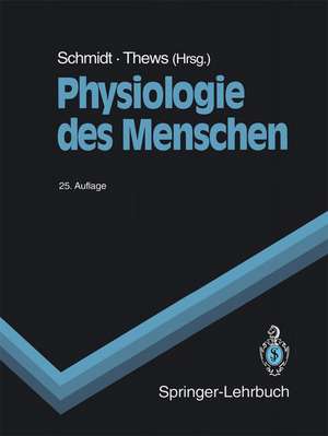 Physiologie des Menschen de R. F. Schmidt