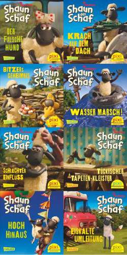 Pixi-Serie Nr. 228: Shaun das Schaf ist nicht zu bremsen. 64 Exemplare