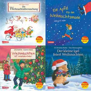 Maxi-Pixi-Serie Nr. 48: Fröhliche Weihnachten mit Maxi Pixi. 4 x 5 Exemplare de Clara Blau