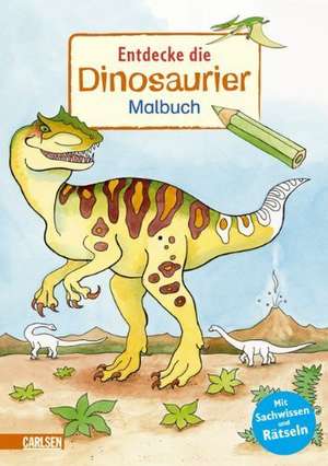 Entdecke die Dinosaurier Malbuch de Isabelle Erler