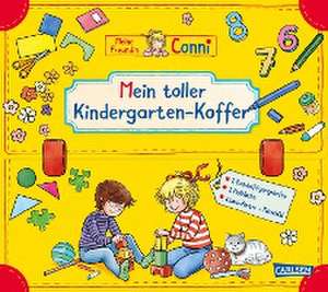 Conni Gelbe Reihe (Beschäftigungsbuch): Mein toller Kindergarten-Koffer (Buch-Set für den Kindergarten) de Hanna Sörensen