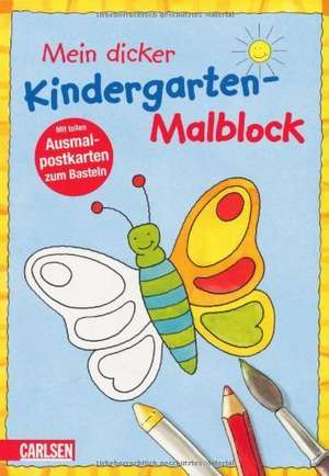 Mein dicker Kindergarten-Malblock de Ulrich Velte