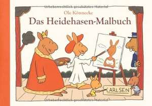 Das Heidehasen-Malbuch de Ole Könnecke