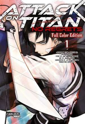 Attack On Titan - No Regrets Full Colour Edition 1 de Hajime Isayama