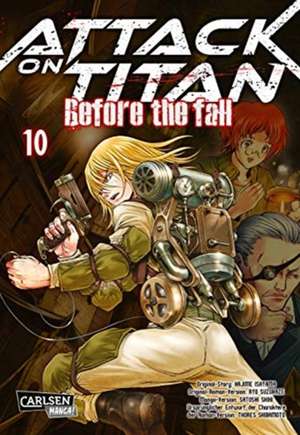 Attack on Titan - Before the Fall 10 de Hajime Isayama