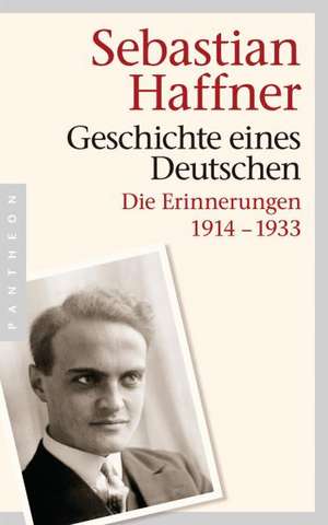 Geschichte eines Deutschen de Sebastian Haffner