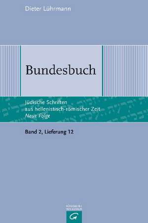 Bundesbuch de Dieter Lührmann