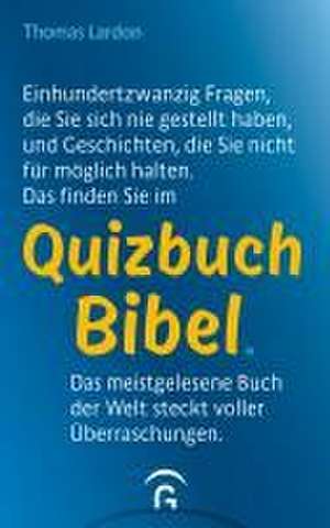 Quizbuch Bibel de Thomas Lardon