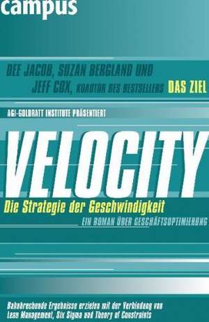 Velocity - Die Strategie der Geschwindigkeit de Dee Jacob