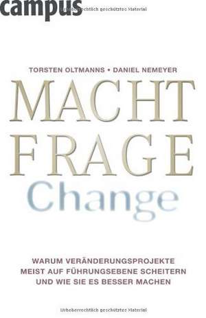 Machtfrage Change de Torsten Oltmanns