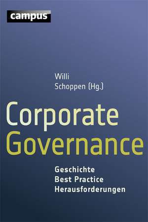 Corporate Governance de Willi Schoppen