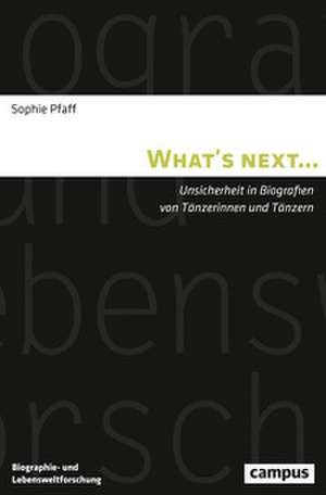 What's next... de Sophie Pfaff