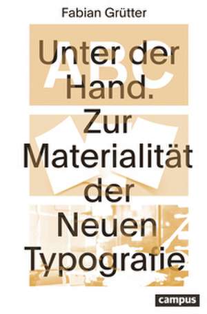 Unter der Hand de Fabian Grütter