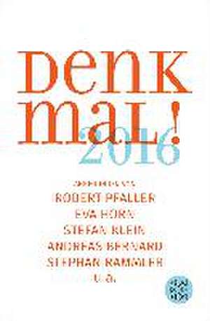 Denk mal! 2016 de Andreas Bernard