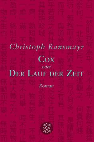 Cox de Christoph Ransmayr