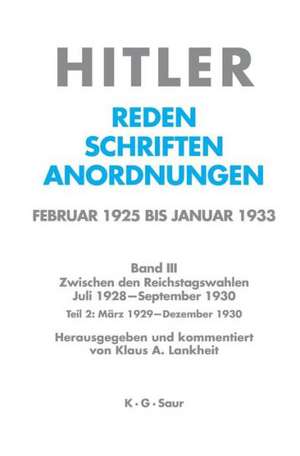 März 1929 - Dezember 1929 de Klaus A. Lankheit