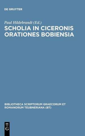 Scholia in Ciceronis Orationes Bobiensia de Marcus Tullius Cicero