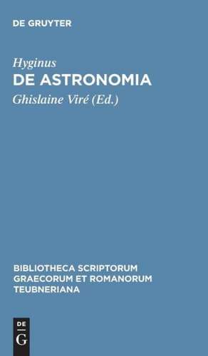 De Astronomia de Hyginus