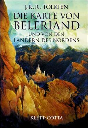 Die Karte von Beleriand de J. R. R. Tolkien